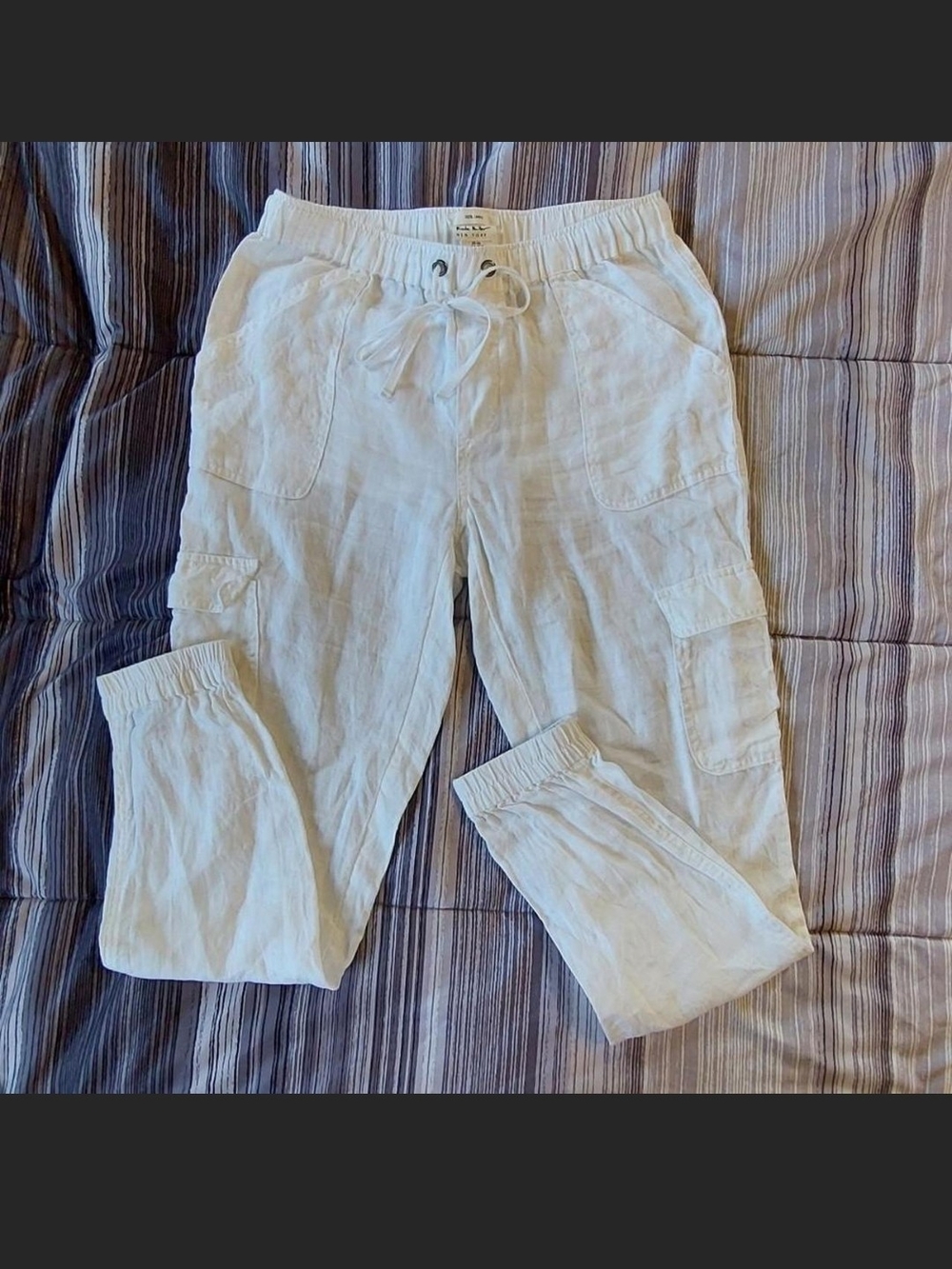 Like New Nicole Miller New York 100% Linen women's SZ XS